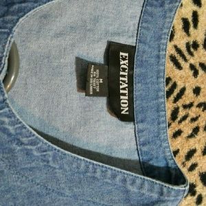 Blue Jeans top short sleeve M